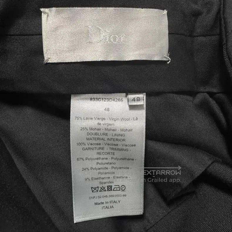Dior Dior Atelire slogan suit Size 48S - 8 Thumbnail