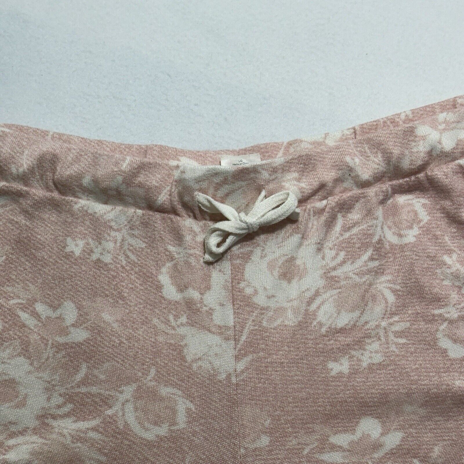Lucky Brand Lucky Brand Large Loungewear Shorts Sleepwear Pink Floral Size 34" / US 12 / IT 48 - 2 Thumbnail