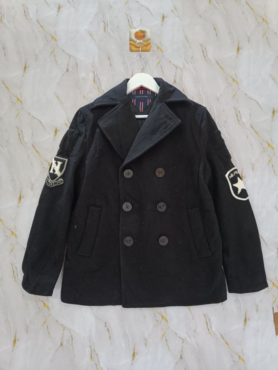 Tommy Hilfiger TOMMY HILFIGER DUFFLE WOOL JACKET Size US S / EU 44-46 / 1 - 1 Thumbnail
