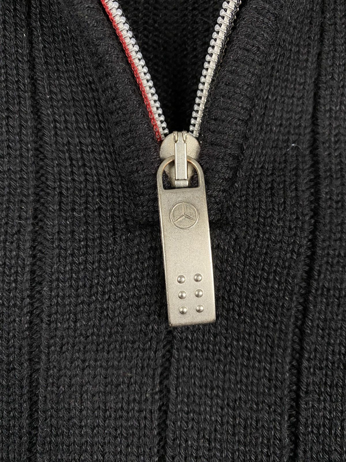 Mercedes-Benz Vintage Mercedes Benz Zip 1/3 Sweater Size XL Size US XL / EU 56 / 4 - 6 Thumbnail