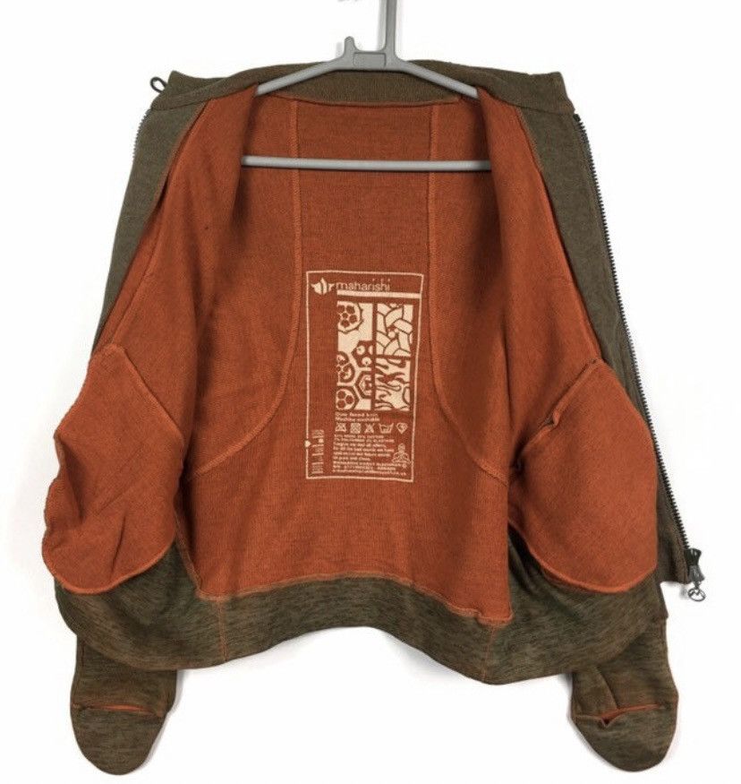 Maharishi japanese brand men jacket down zipper