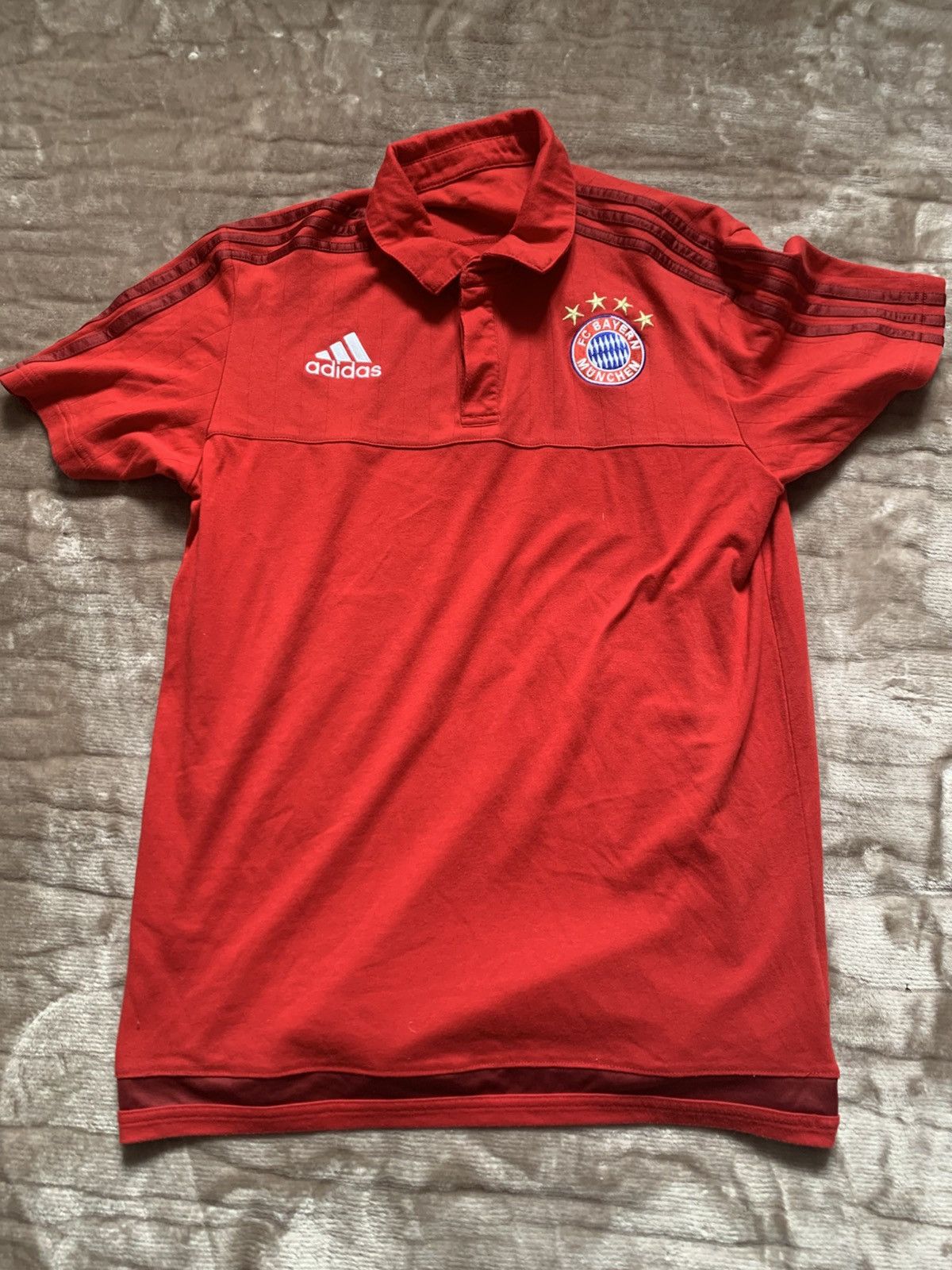Adidas Polo bayern munchen Size US M / EU 48-50 / 2 - 1 Thumbnail