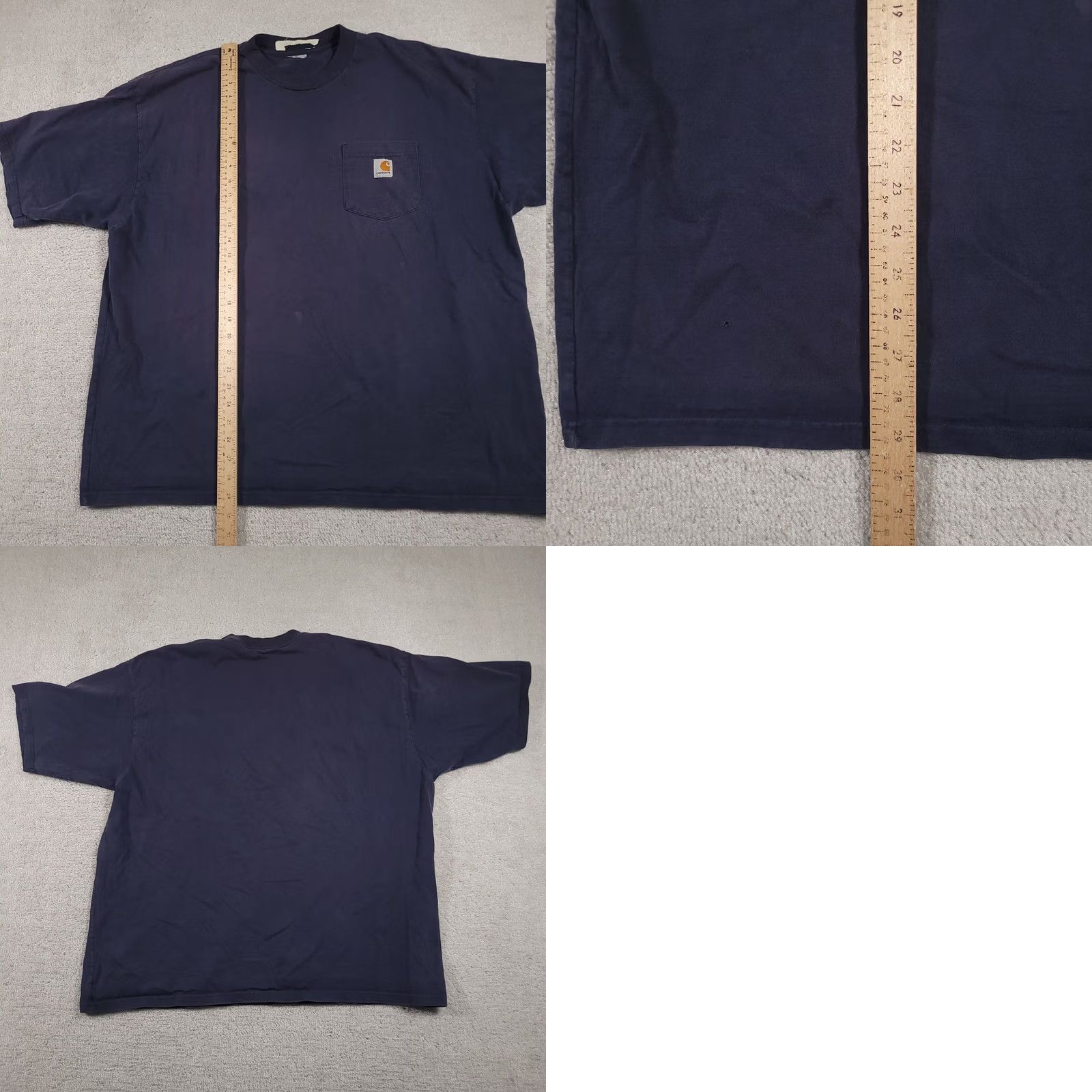 Carhartt Carhartt Shirt Mens 2XL Blue Original Fit Pocket Tee Workwear Heavyweight Grunge Size US XXL / EU 58 / 5 - 9 Thumbnail