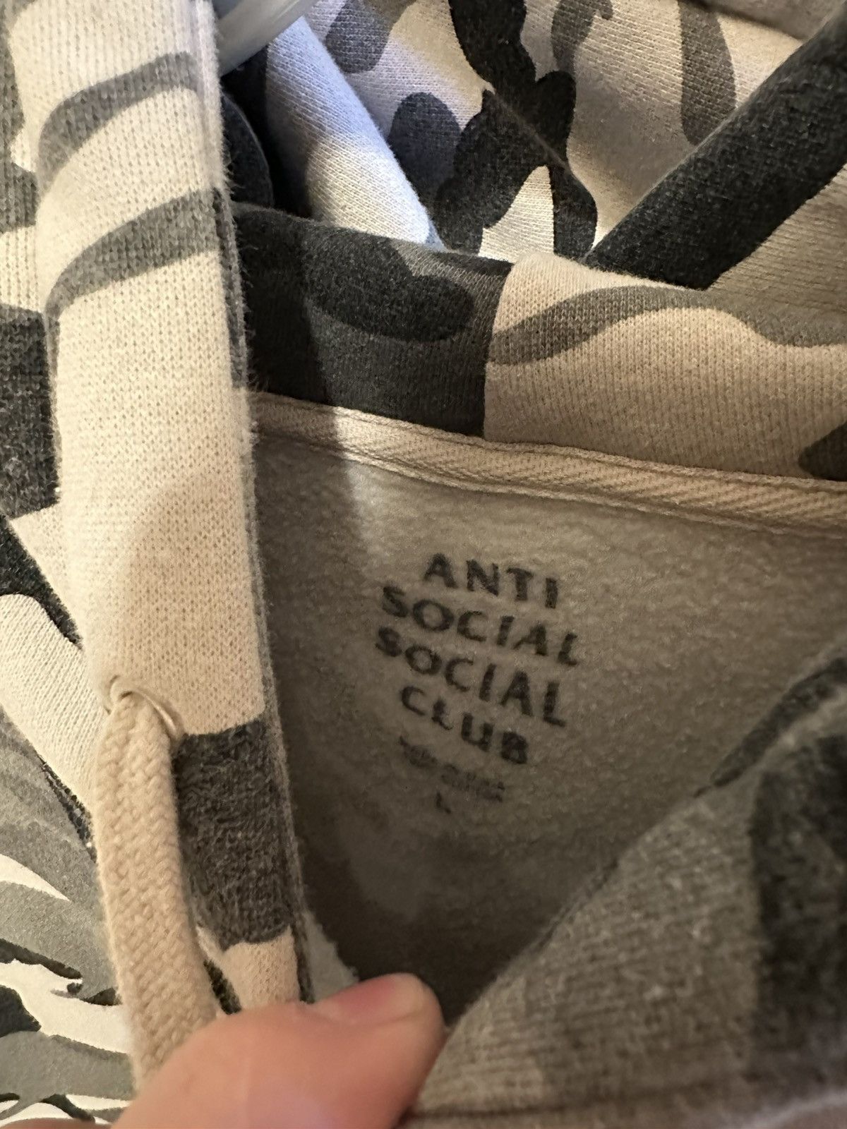 Anti Social Social Club Camo Anti Social Social Club Hoodie Size US L / EU 52-54 / 3 - 2 Thumbnail
