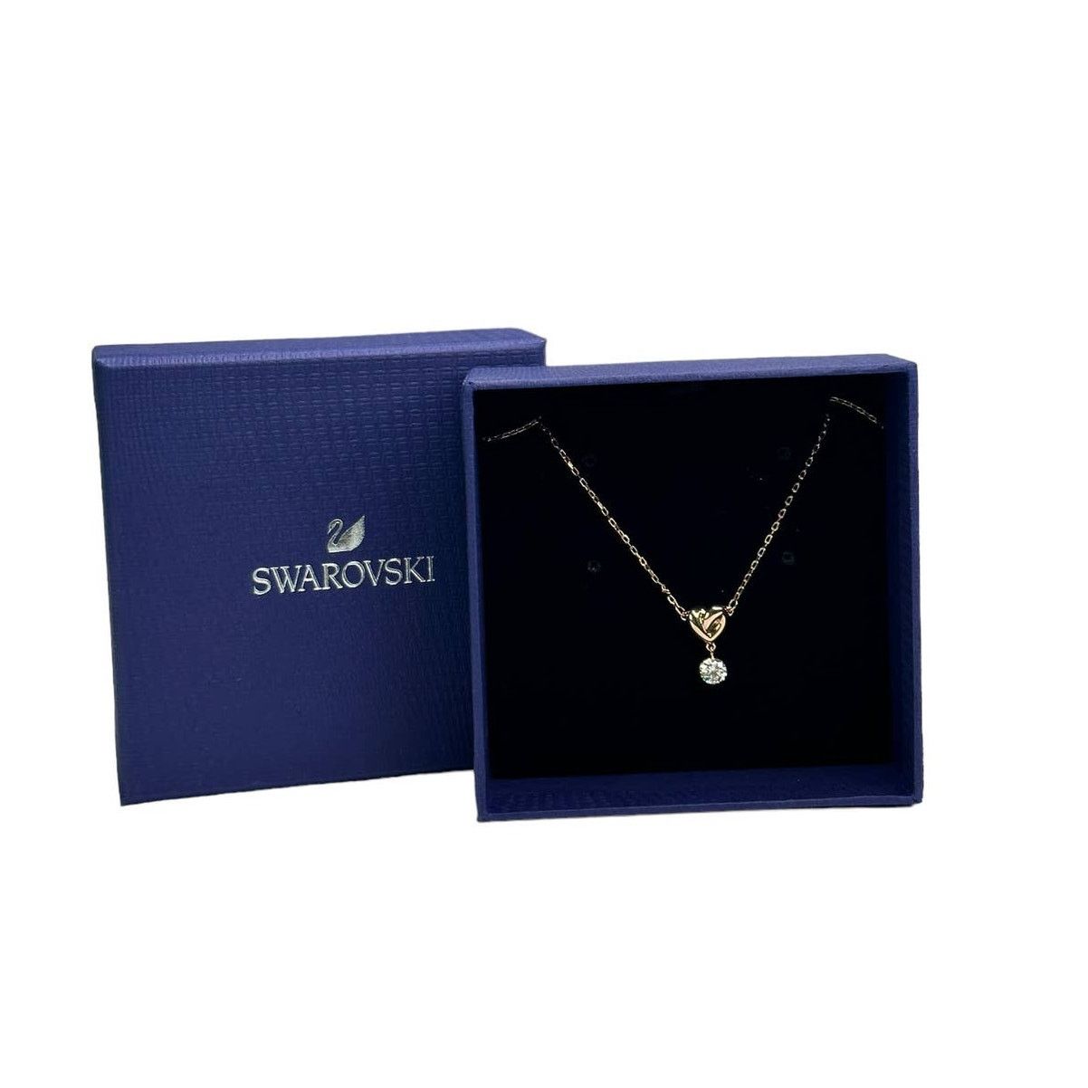 Swarovski Swarovski Lifelong Heart drop earrings and Necklace Size ONE SIZE - 4 Thumbnail