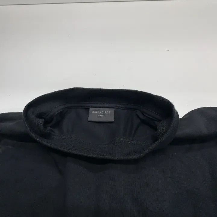 Balenciaga Balenciaga Balenciaga Black Letter Print Short Sleeve TShi Size US L / EU 52-54 / 3 - 5 Thumbnail