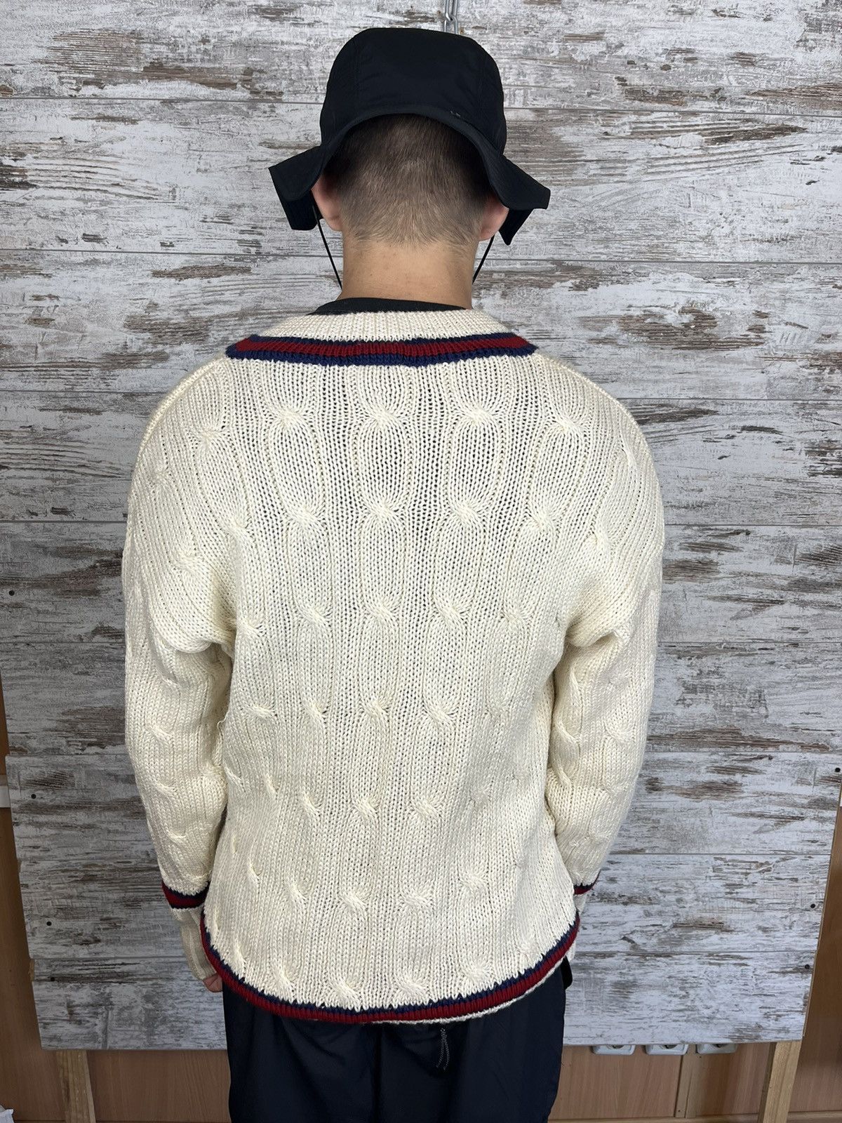 Asics Rare VINTAGE Asics Sweater England soocer football XL Size US XL / EU 56 / 4 - 22 Thumbnail