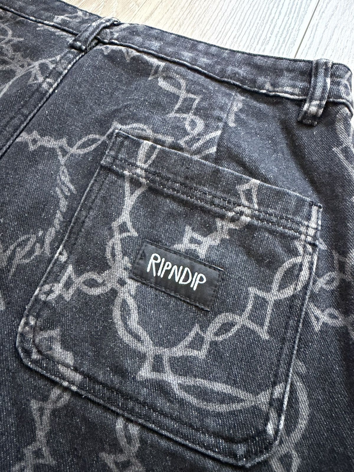 RIPNDIP Ripndip wire printed jeans Size US 32 / EU 48 - 5 Thumbnail