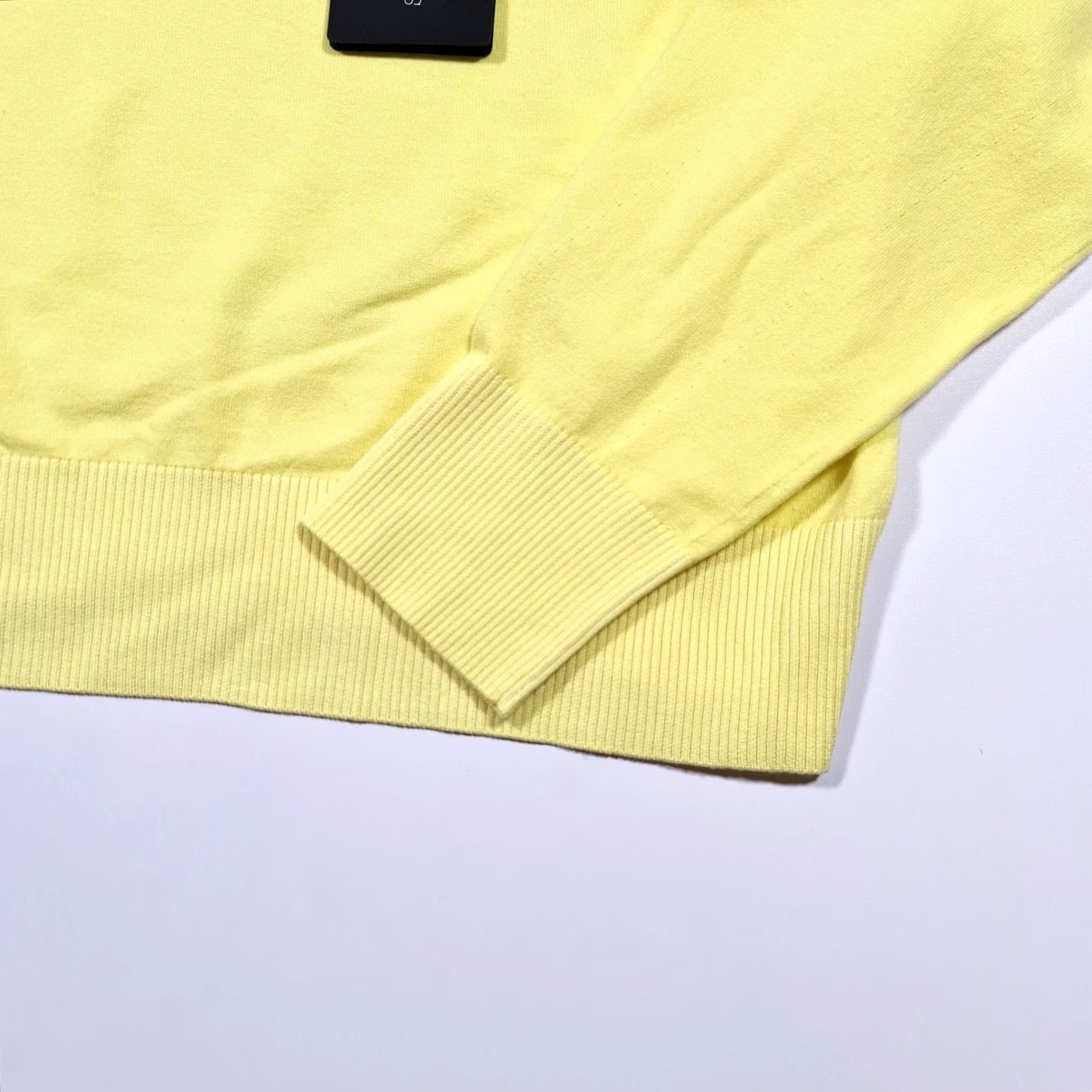 Sportmax SportMax Womens Jumper Yellow L Long Sleeve V-Neck Pullover Knit Top Size L / US 10 / IT 46 - 5 Thumbnail