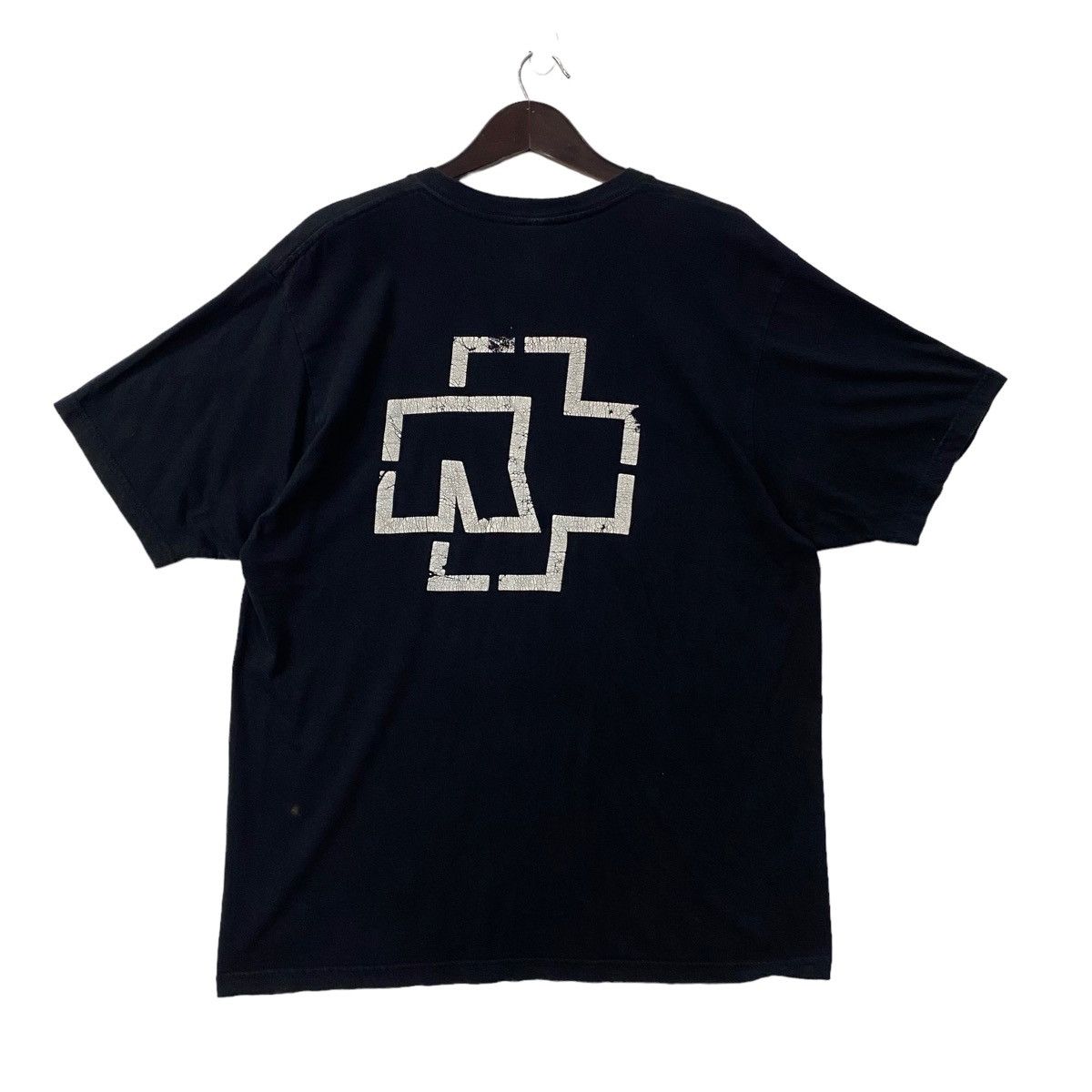 Band Tees 💥VINTAGE RAMMSTEIN gothic metal band symbol tee shirt Size US XL / EU 56 / 4 - 2 Thumbnail