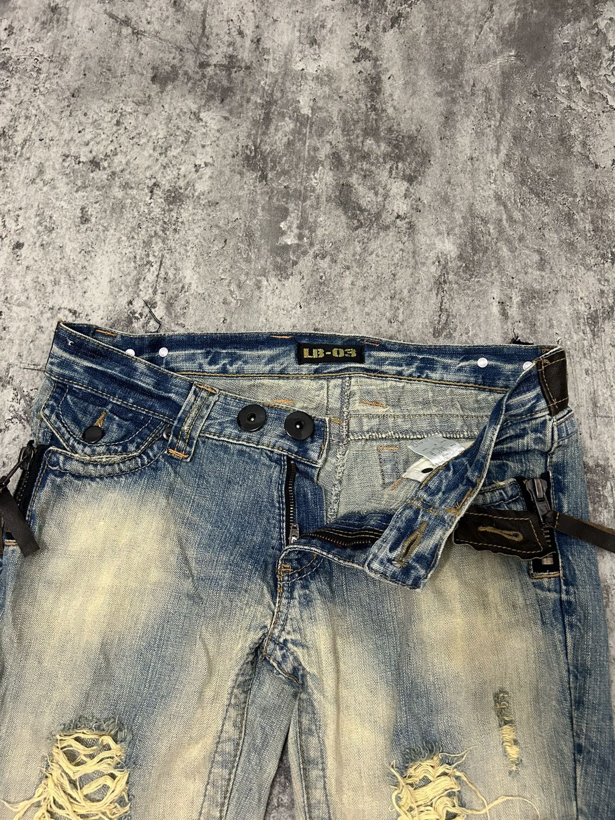 If Six Was Nine LB - 03 Mud wash Distressed If six Wash Nine Style Size US 31 - 11 Thumbnail