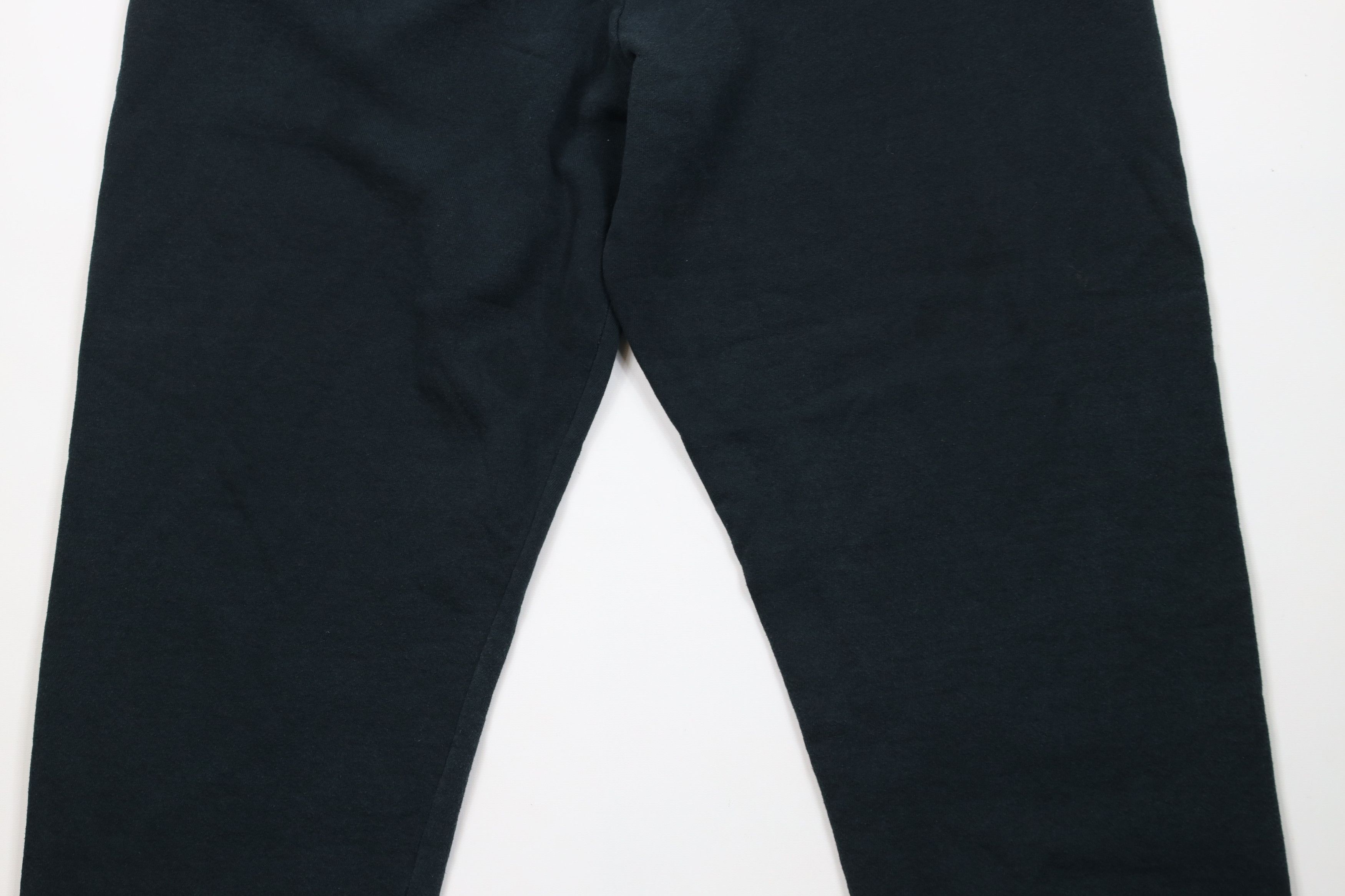 Vintage Vintage 90s Streetwear Heavy Sweatpants Joggers Black USA Size US 42 / EU 58 - 3 Thumbnail