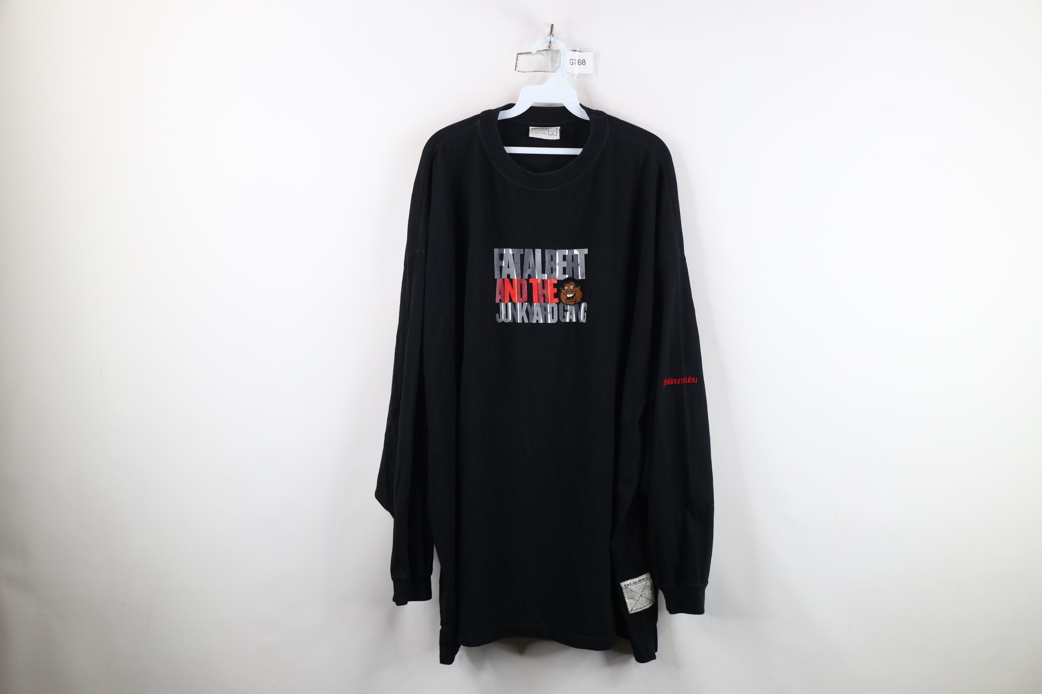 Fubu Vintage 90s Y2K FUBU The Junkyard Gang Long Sleeve T-Shirt Size US XXL / EU 58 / 5 - 1 Thumbnail