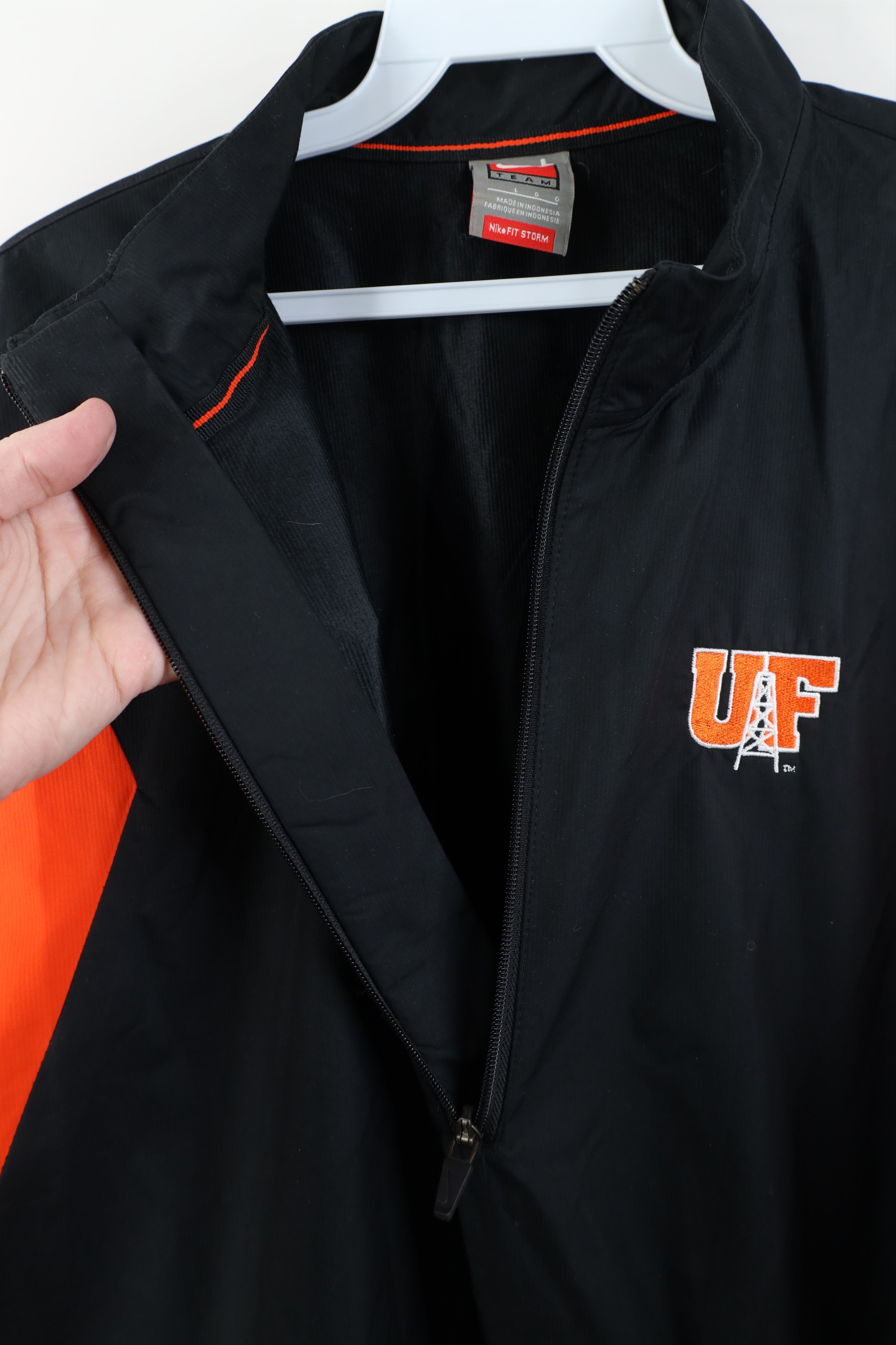 Nike Vintage Nike University of Findlay Football Half Zip Jacket Size US L / EU 52-54 / 3 - 10 Thumbnail