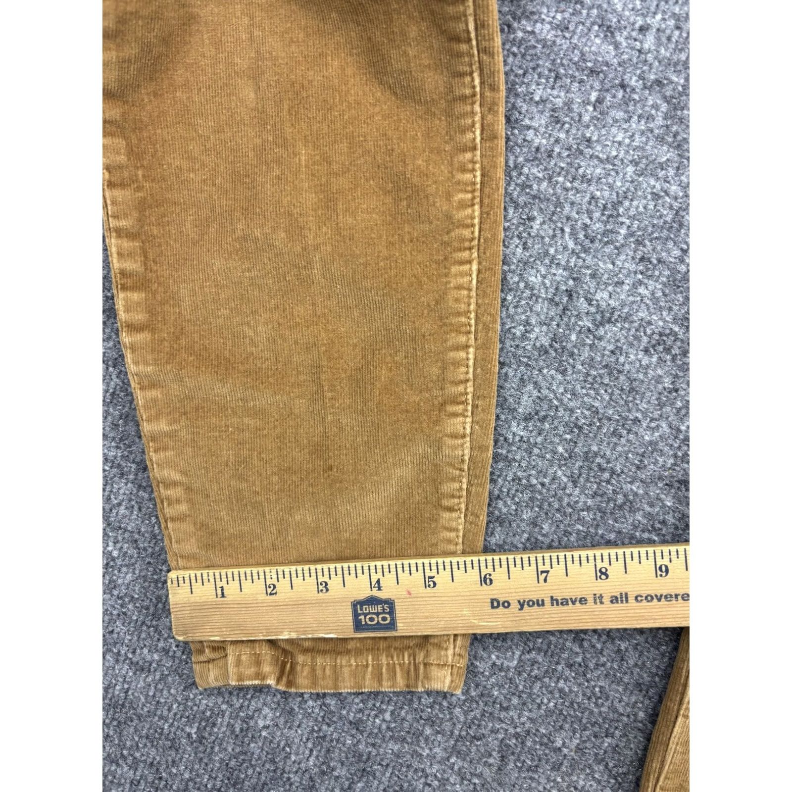Patagonia VINTAGE Patagonia Pants Mens 33x29 Brown Organic Cotton Corduroy 5 Pocket Tapered Size US 33 - 6 Thumbnail