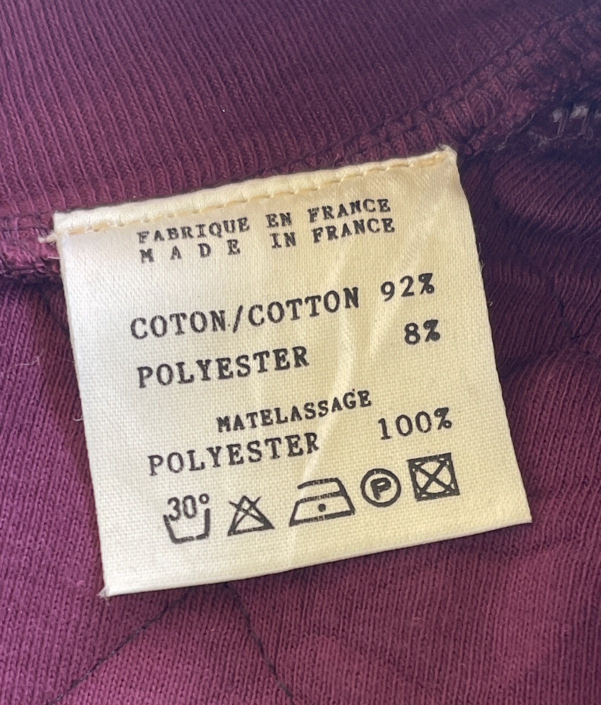 Sonia Rykiel Luxury Velvet Burgundy Bomber Jacket Size M / US 6-8 / IT 42-44 - 7 Thumbnail