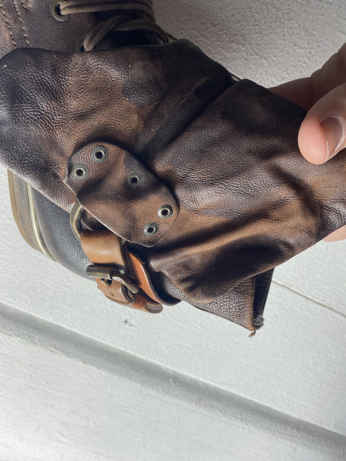 Japanese Brand × Vintage 🔥Avant Garde AS98 Airstep Womens Brown Boots Vintage Rare Size US 7 / IT 37 - 13 Thumbnail