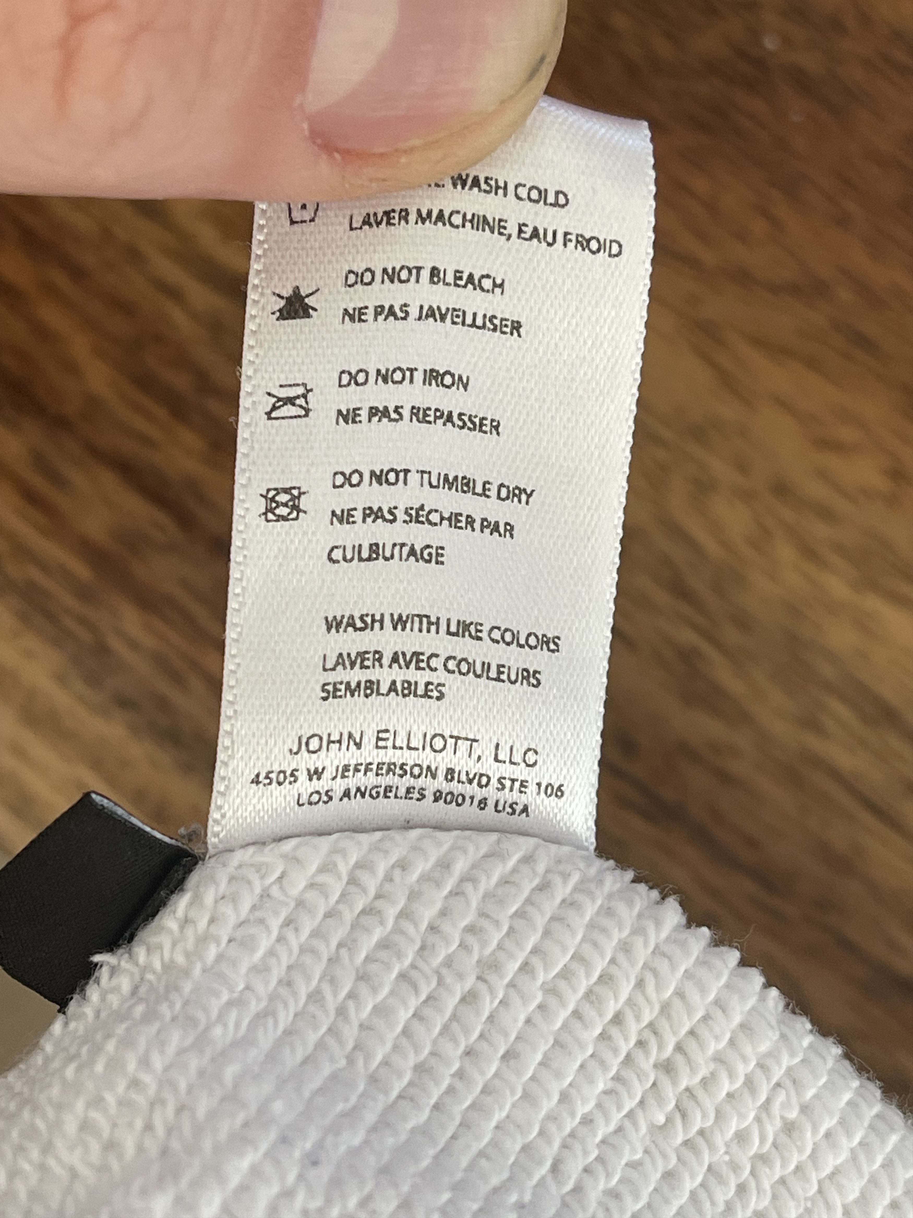 John Elliott John Elliott S/S 19' White Marble Sweat Shorts Size US 32 / EU 48 - 9 Thumbnail
