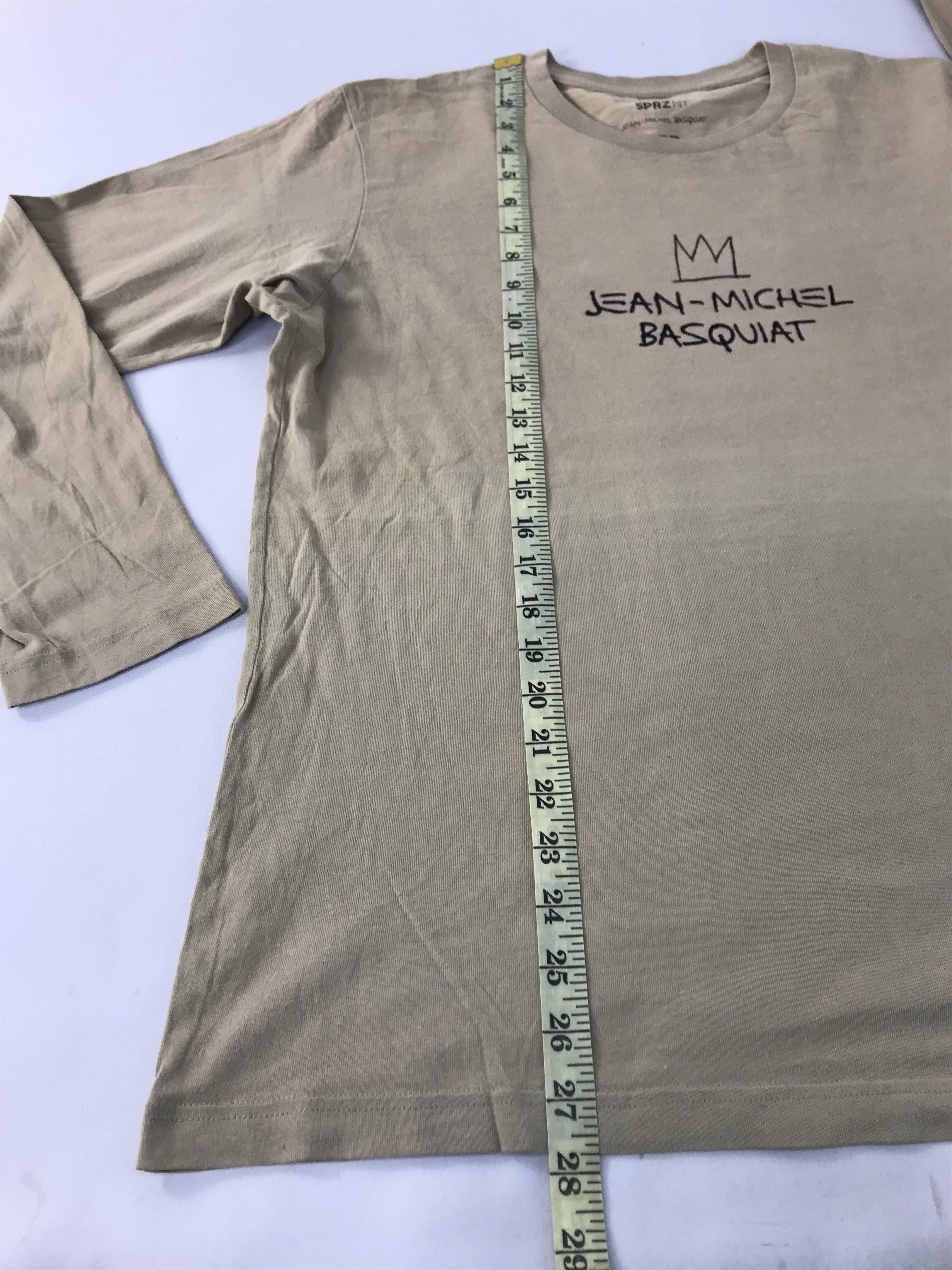 Jean-Michel Basquiat SPRZNY Jean Michel Basquiat Pop Art Longsleeve Tee Size XL / US 12-14 / IT 48-50 - 9 Thumbnail