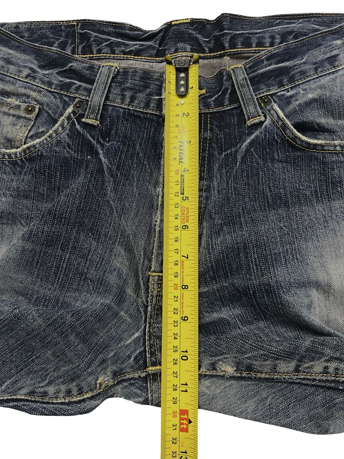 Edwin Vintage 00s Edwin 503 Blue Trip Japan | Faded Thunder Wash Size US 36 / EU 52 - 17 Thumbnail