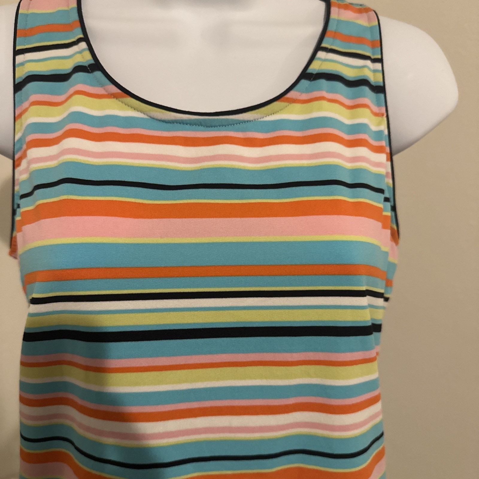 Other Vintage Tail Striped Sleeveless Tank Top, Size S Size S / US 4 / IT 40 - 2 Thumbnail