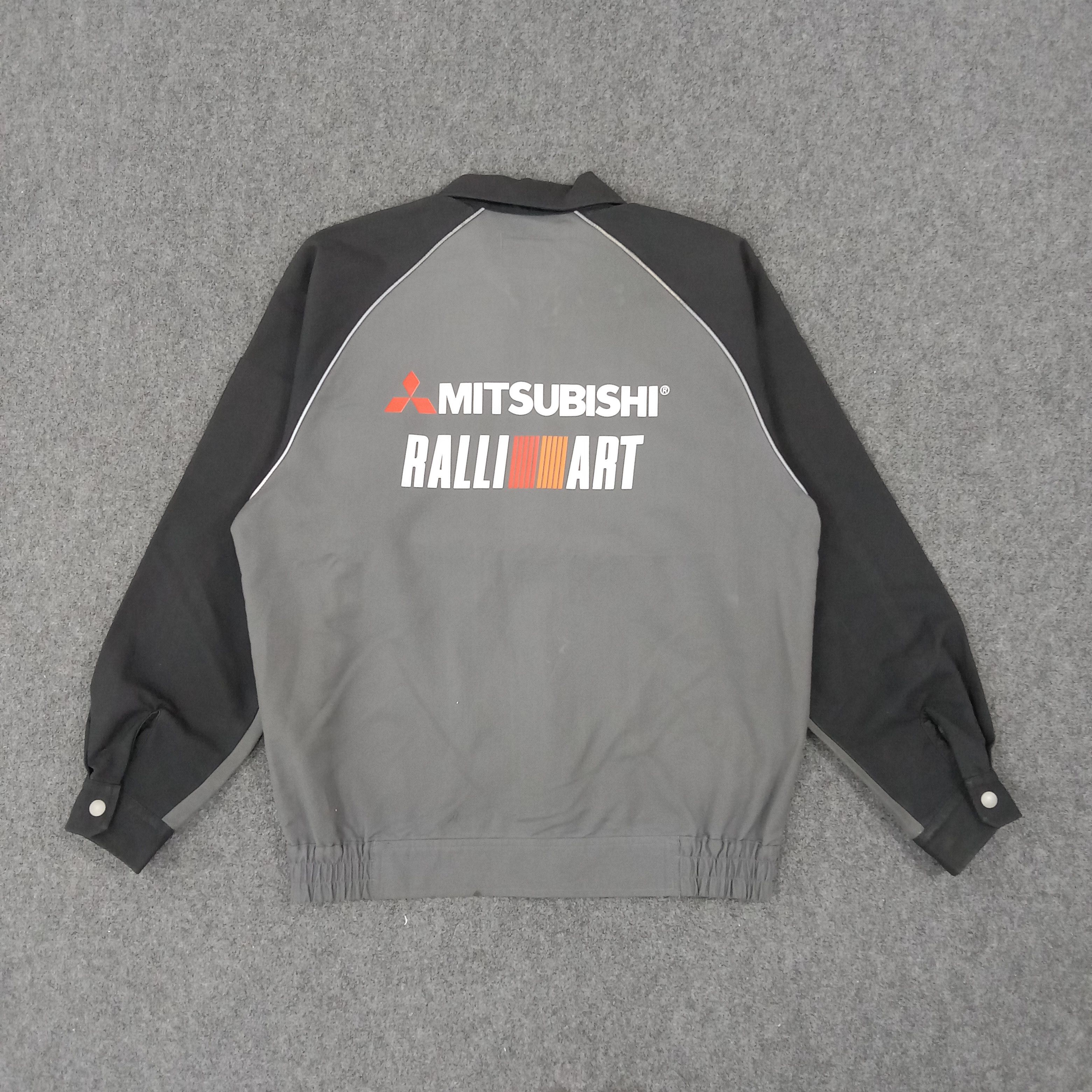 Japanese Brand × Vintage Mitsubishi Ralli Art Japanese Racing Custom Jacket Size US M / EU 48-50 / 2 - 1 Thumbnail