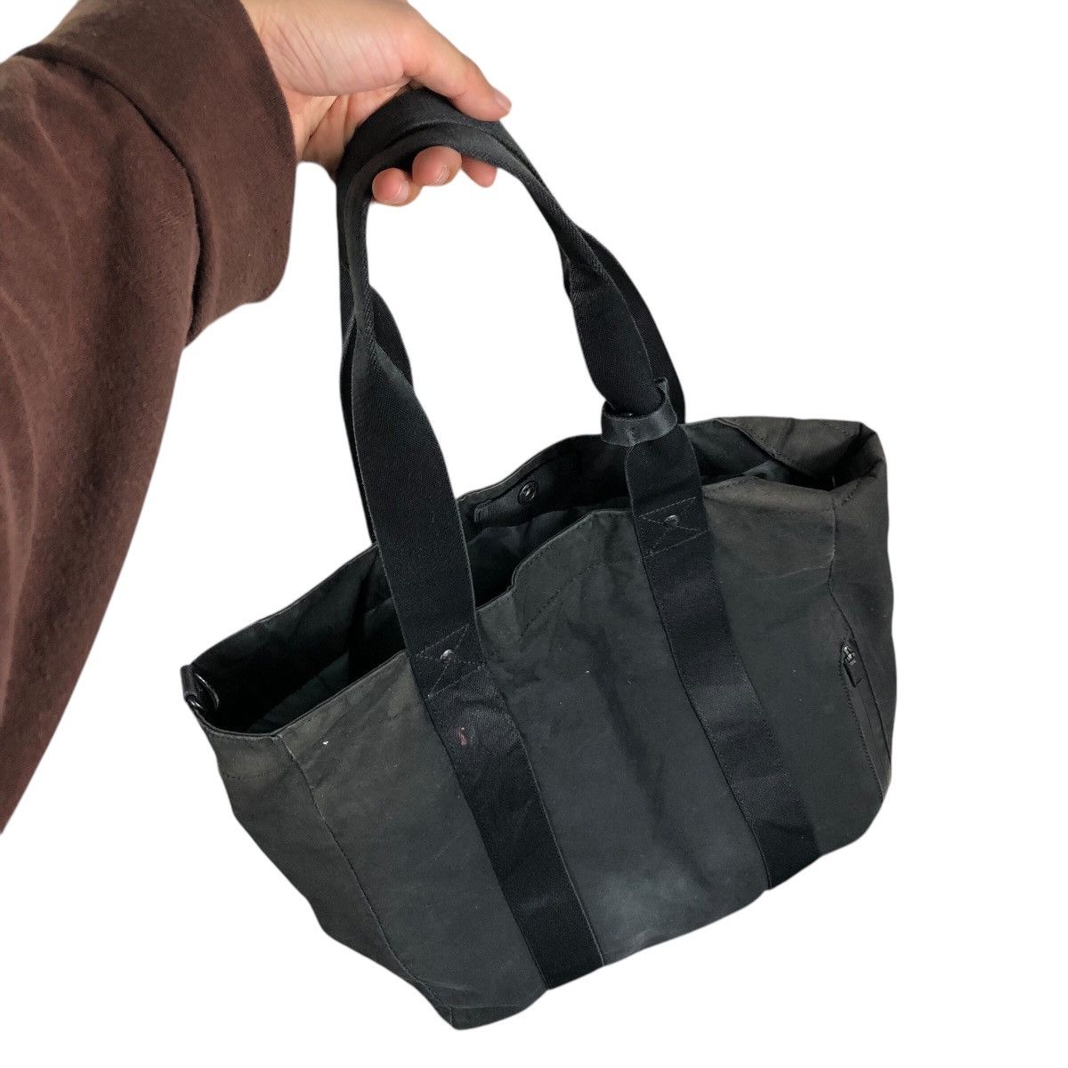 Japanese Brand × Porter 📌Vintage Porter Tote Bag Hand Carry Duck Canvas Size ONE SIZE - 11 Thumbnail