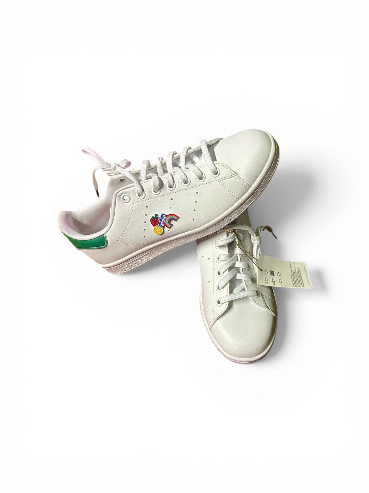 Adidas Adidas Stan Smith J 'Fruits & Rainbow Patches size 7 Size US 7 / IT 37 - 6 Thumbnail