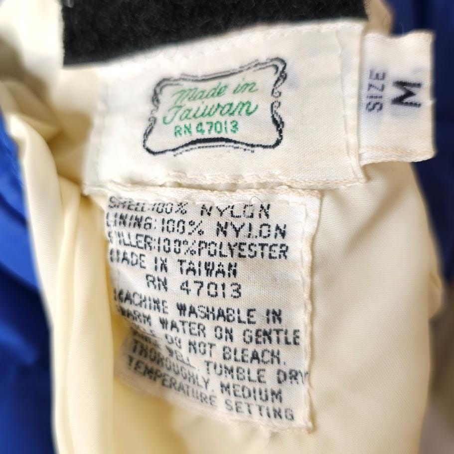 Vintage Vintage Puffer Vest Womens Size Small Blue White 50s Size S / US 4 / IT 40 - 6 Thumbnail