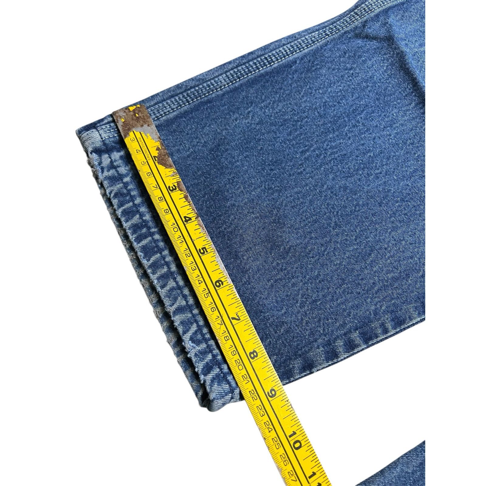 Dickies Dickies Jeans Mens Sz 40 Actual 37x29 Blue Talon VTG 80s Size US 40 / EU 56 - 10 Thumbnail