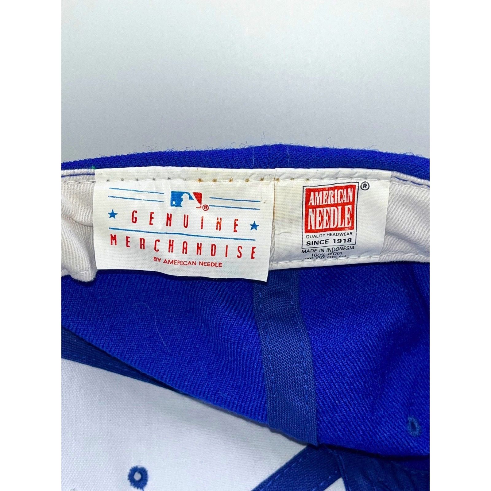 American Needle Toronto Blue Jays American Needle Blockhead Snapback Hat MLB Size ONE SIZE - 8 Thumbnail
