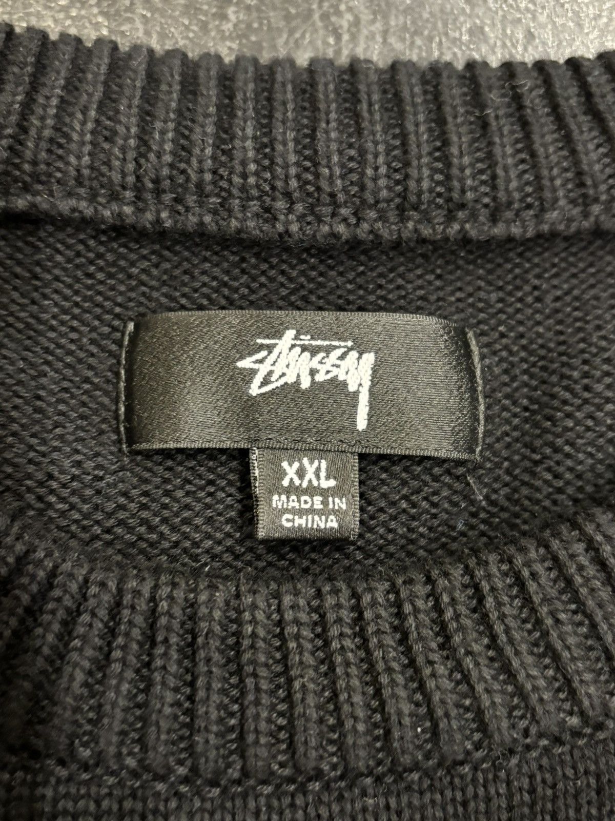 Stussy Stüssy Floral Knit Sweater Size US XXL / EU 58 / 5 - 3 Thumbnail