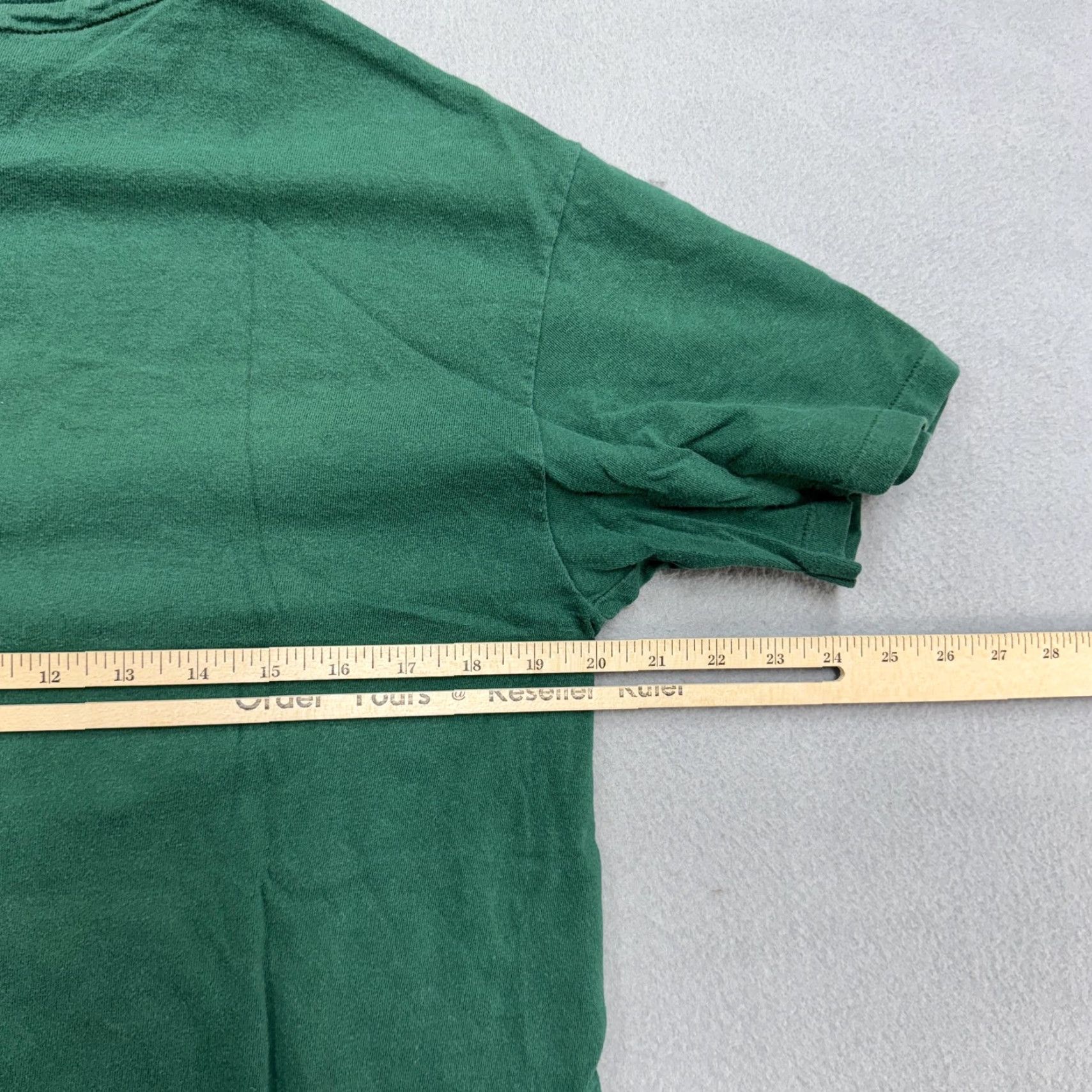 Hanes Vintage Hanes Beefy-T USA Shirt Mens M Green 90s Travel Souvenir Ruidoso NM Shirt Mens Medium Green Hanes Beefy-T USA 90s Size US M / EU 48-50 / 2 - 5 Thumbnail