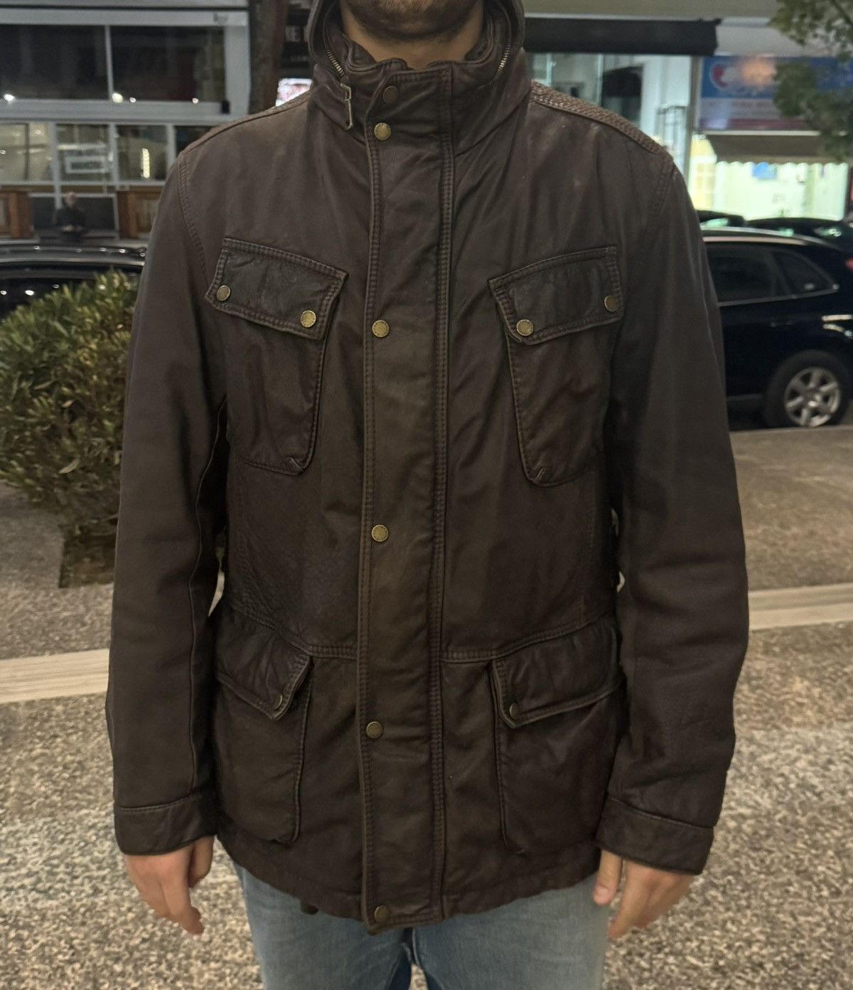 Other Heinz Bauer Leather jacket Size US L / EU 52-54 / 3 - 5 Thumbnail