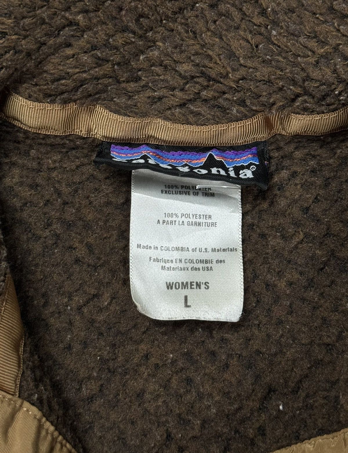 Patagonia Vintage zip Patagonia fleece original outdoors item Size L / US 10 / IT 46 - 2 Thumbnail