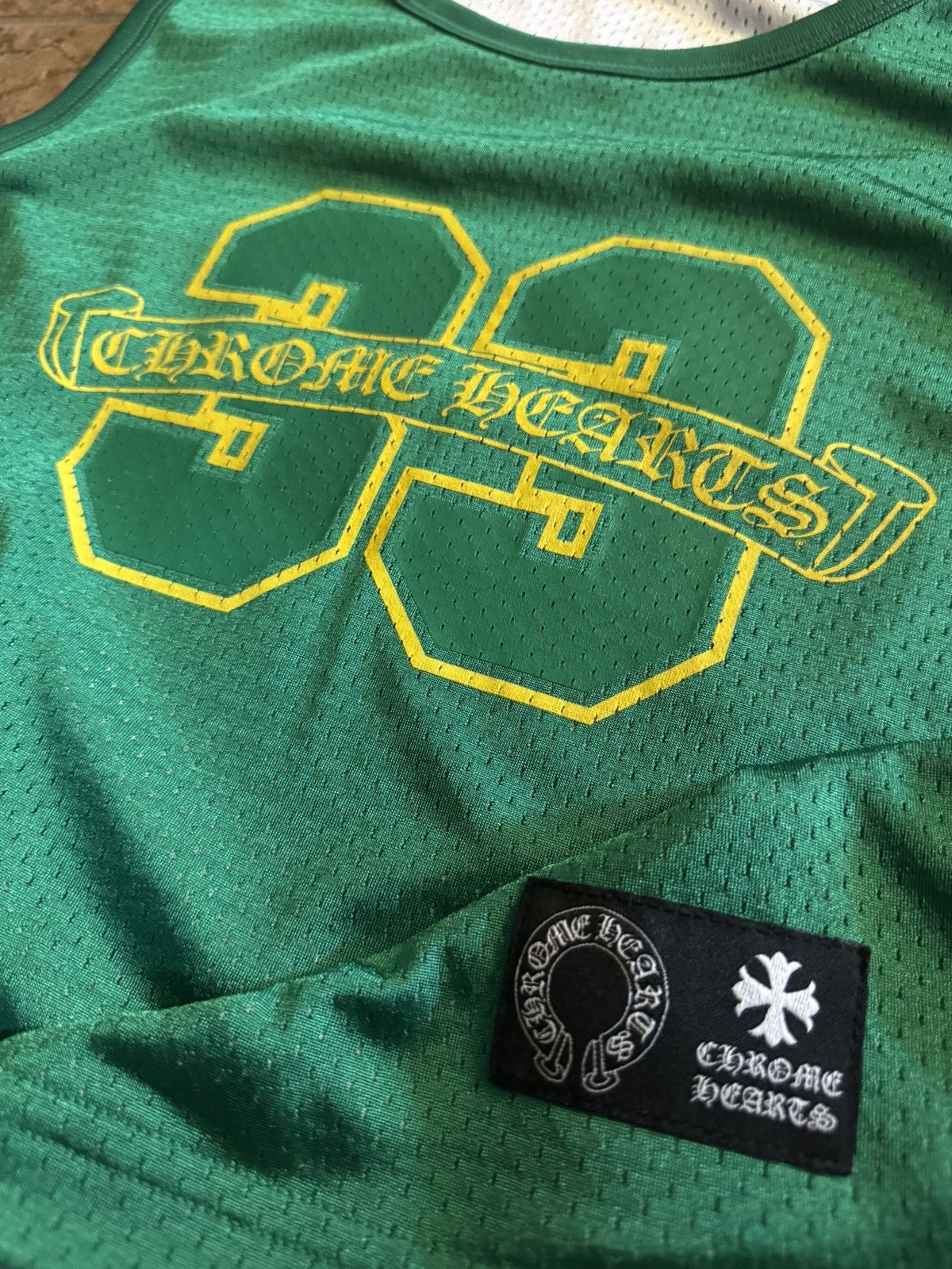 Chrome Hearts Chrome Hearts Reversible Basket Ball Jersey Size US L / EU 52-54 / 3 - 6 Thumbnail