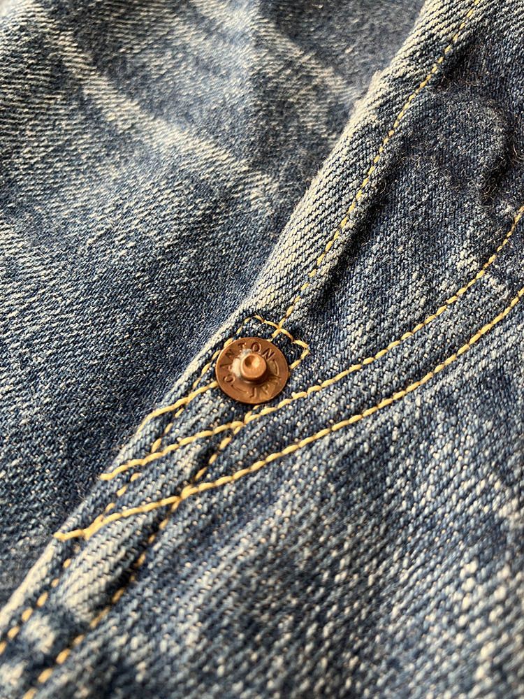 Japanese Brand CANTON OVERALLS 500-120UD W32xL31 1920’s 201-type Size US 32 / EU 48 - 9 Thumbnail