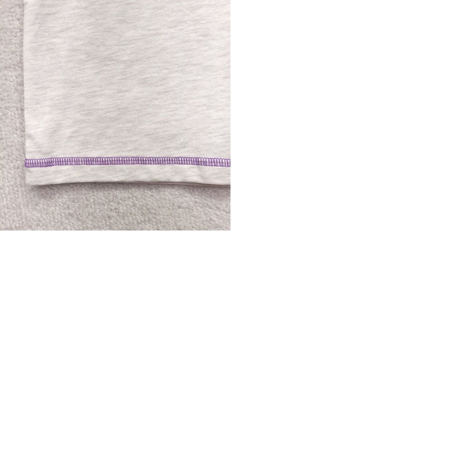 Disney The Wonderful World of Disney Mickey Mouse Sleepwear T Shirt Gray Womens 8-10 Disney Crew Neck Short Sleeve Logo Graphic Print Size L / US 10 / IT 46 - 9 Thumbnail