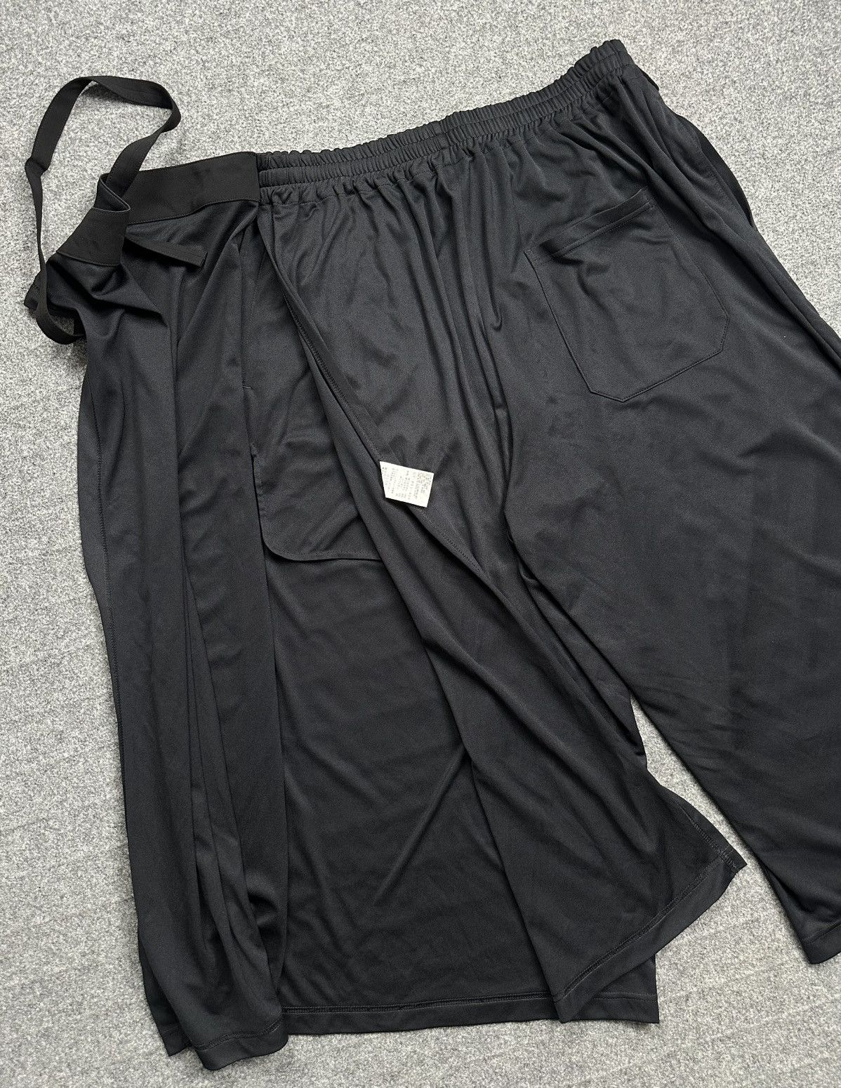 Yohji Yamamoto Yohji Yamamoto - S’YTE Thin Smooth Jersey Back Wrap Culottes Size US 31 - 7 Thumbnail