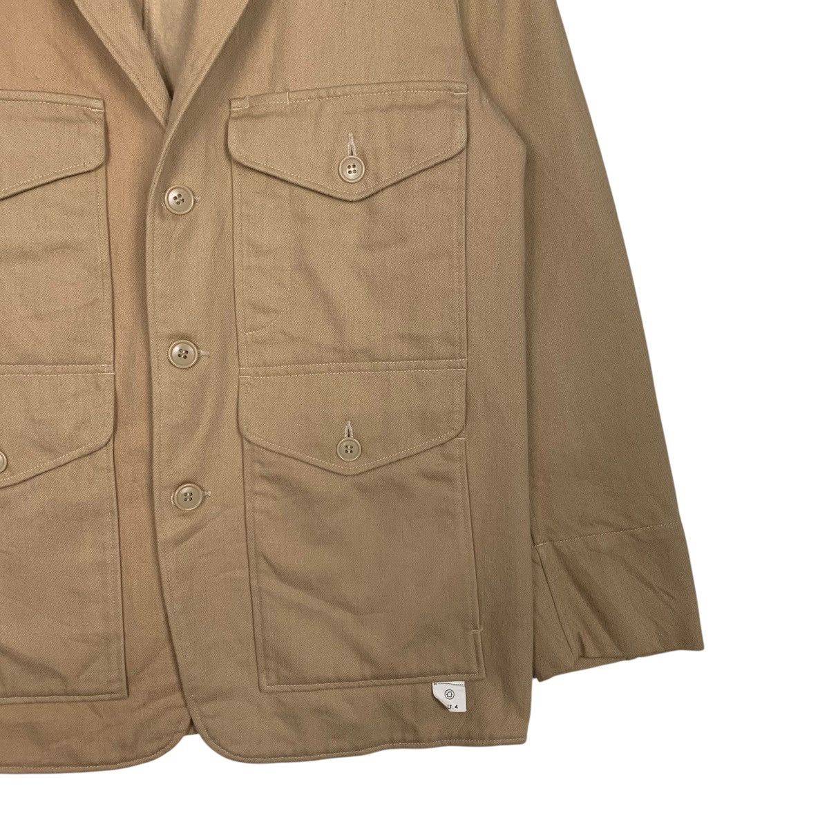 Japanese Brand LIVING CONCEPT 4 Pocket Casual Jacket #2678-C120 Size US M / EU 48-50 / 2 - 4 Thumbnail