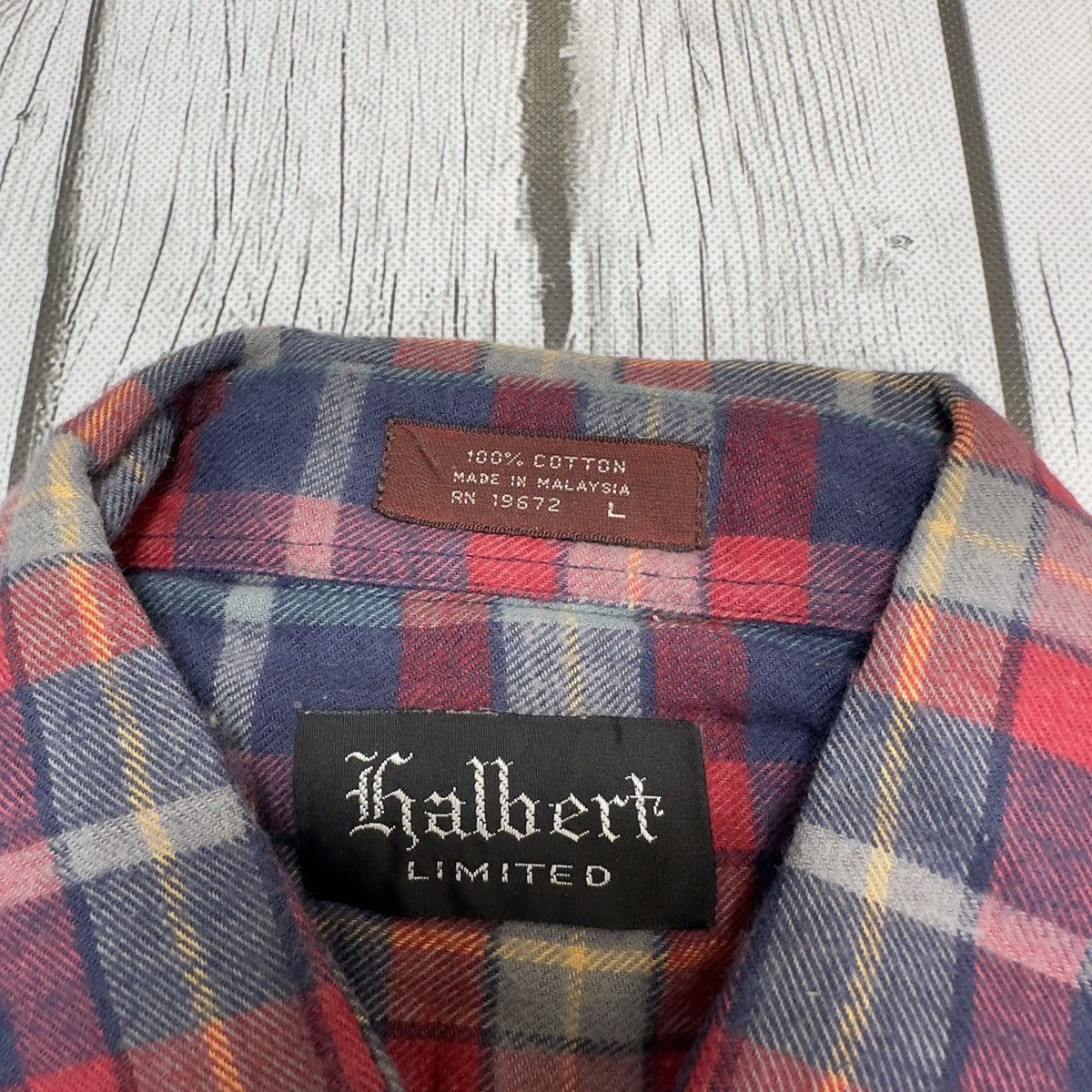 Vintage Vintage flannel shirt Size US L / EU 52-54 / 3 - 4 Thumbnail