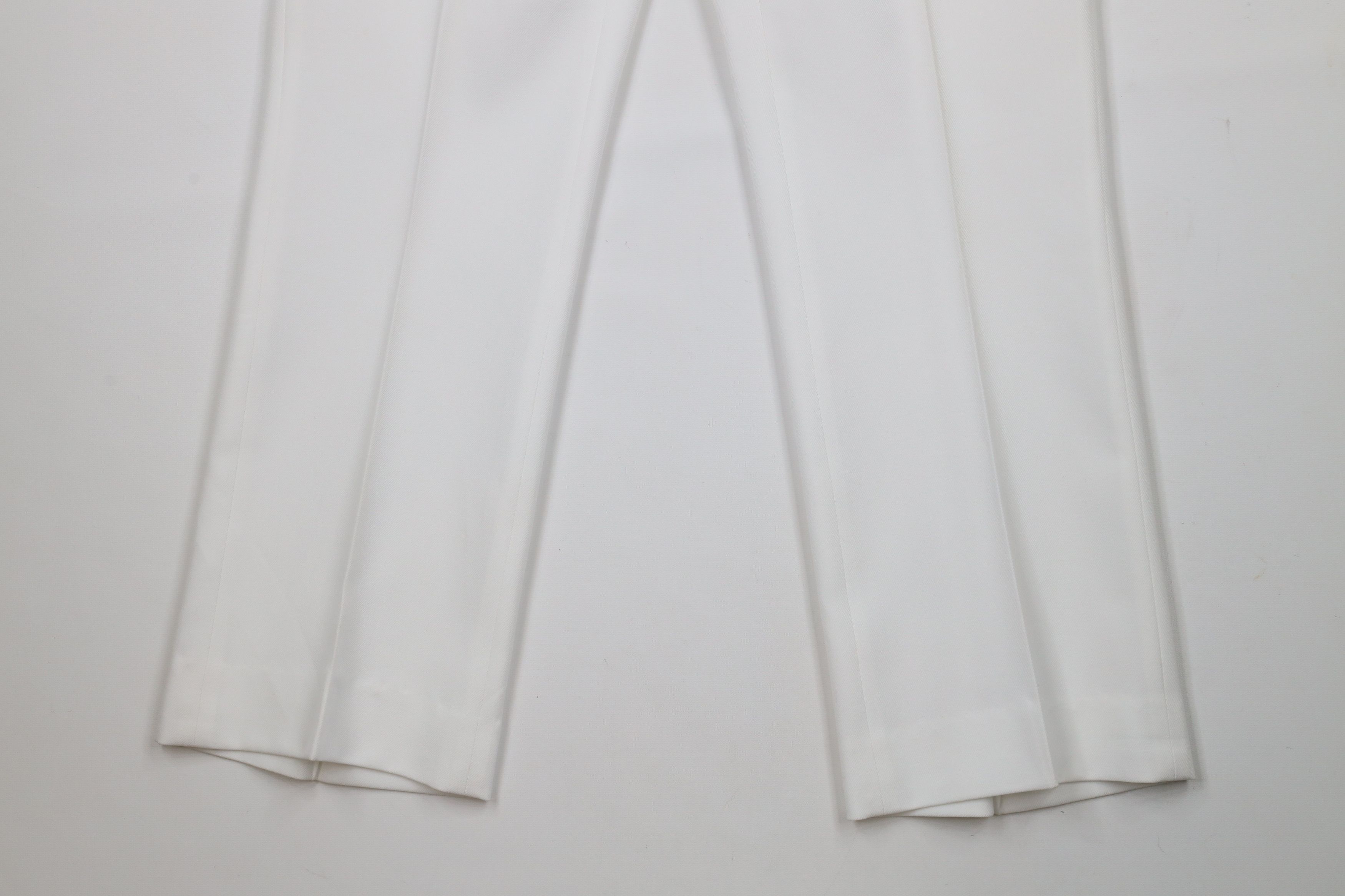 Vintage Vintage 70s Streetwear Flared Wide Leg Chino Pants White USA Size US 33 - 4 Thumbnail