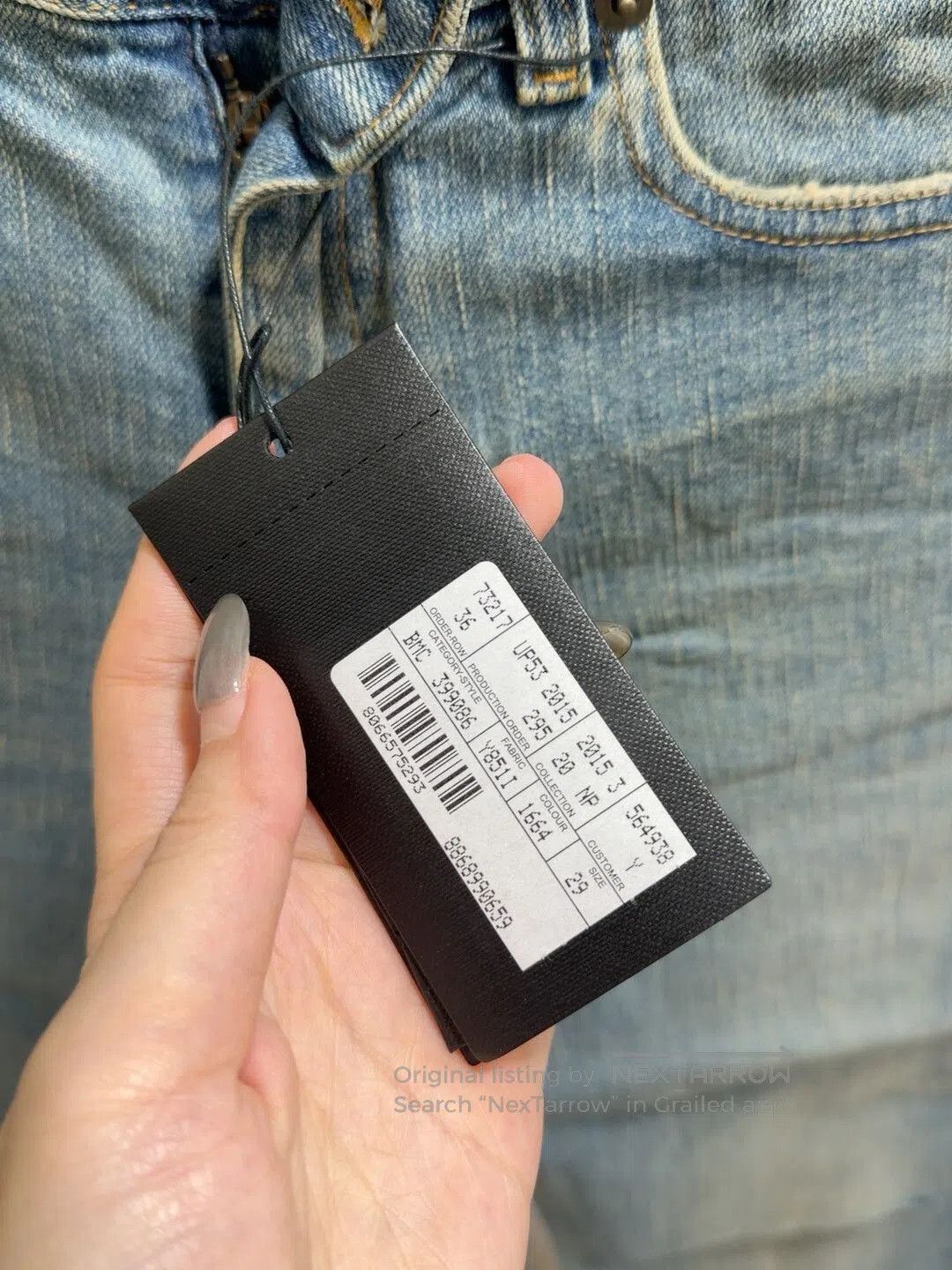 Japanese Brand Light Blue Men's Denim Jeans. Size US 30 / EU 46 - 3 Thumbnail