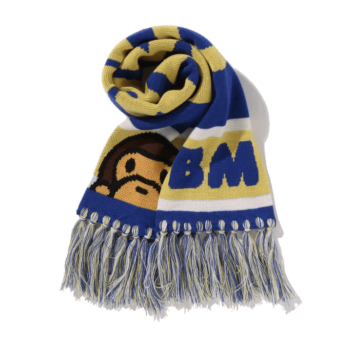 Bape Bape APE BABY MILO KNIT SCARF Kids Size ONE SIZE - 1 Thumbnail