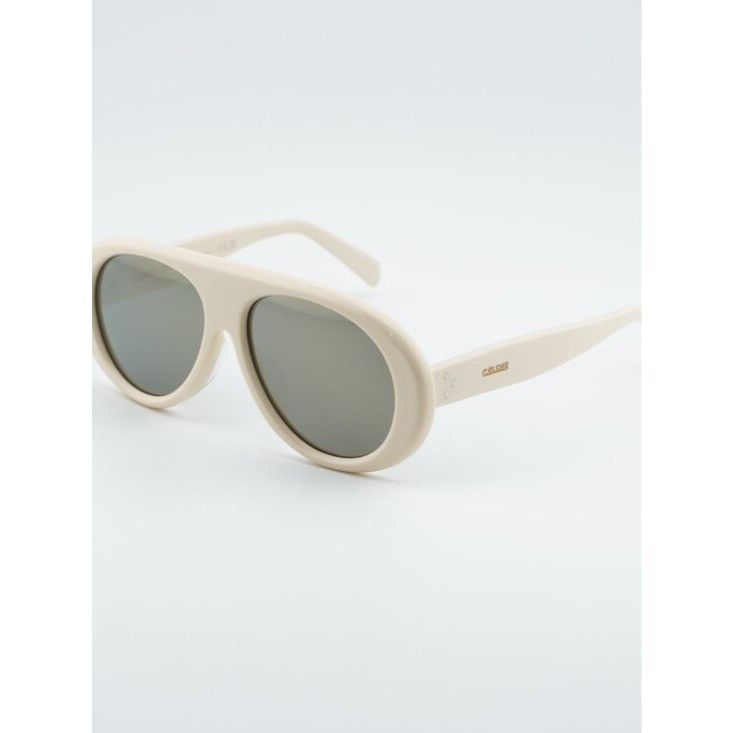 Celine Celine CL40300U APRES SKI CAPSULE 25C Sunglasses Ivory Size ONE SIZE - 1 Thumbnail