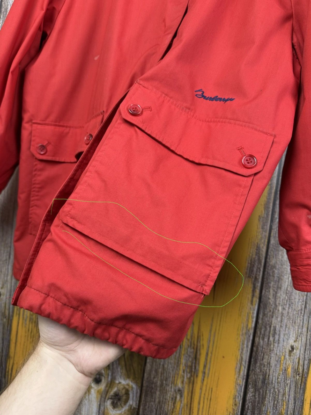 Burberry Burberry Rare Vintage Bomber Golf Jacket Archive Size S Size US S / EU 44-46 / 1 - 23 Thumbnail