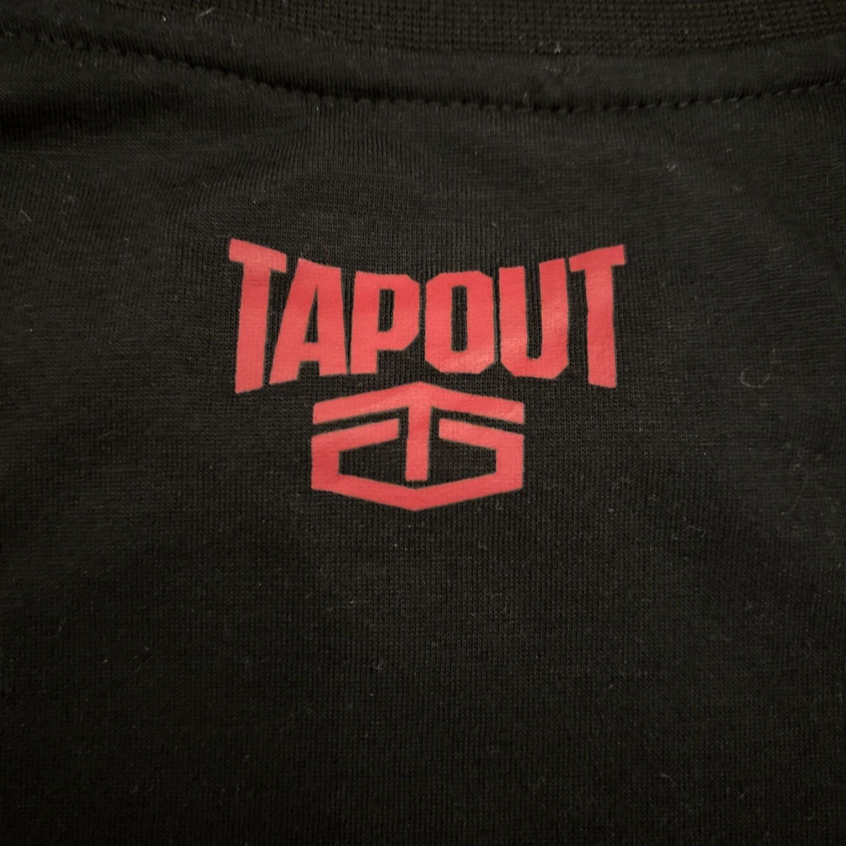 Tapout VINTAGE? No — Tapout T Shirt Men L Black Never Give Up Short Sleeve MMA 2016 Shirt Men Black L Fall Summer 2016 MMA Tapout Tee Size US L / EU 52-54 / 3 - 5 Thumbnail