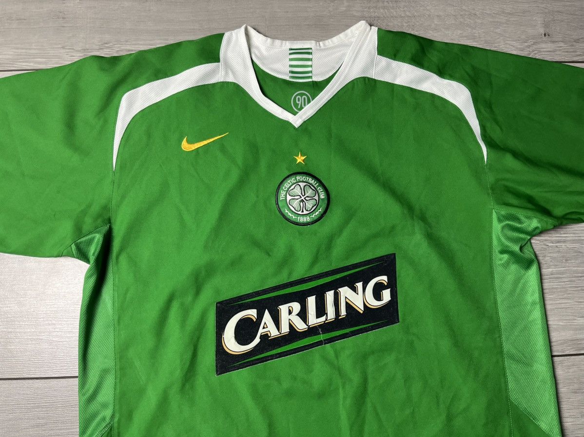 Nike Celtic Jersey Away football 2005/6 Green Nike Mens Size L Size US L / EU 52-54 / 3 - 3 Thumbnail