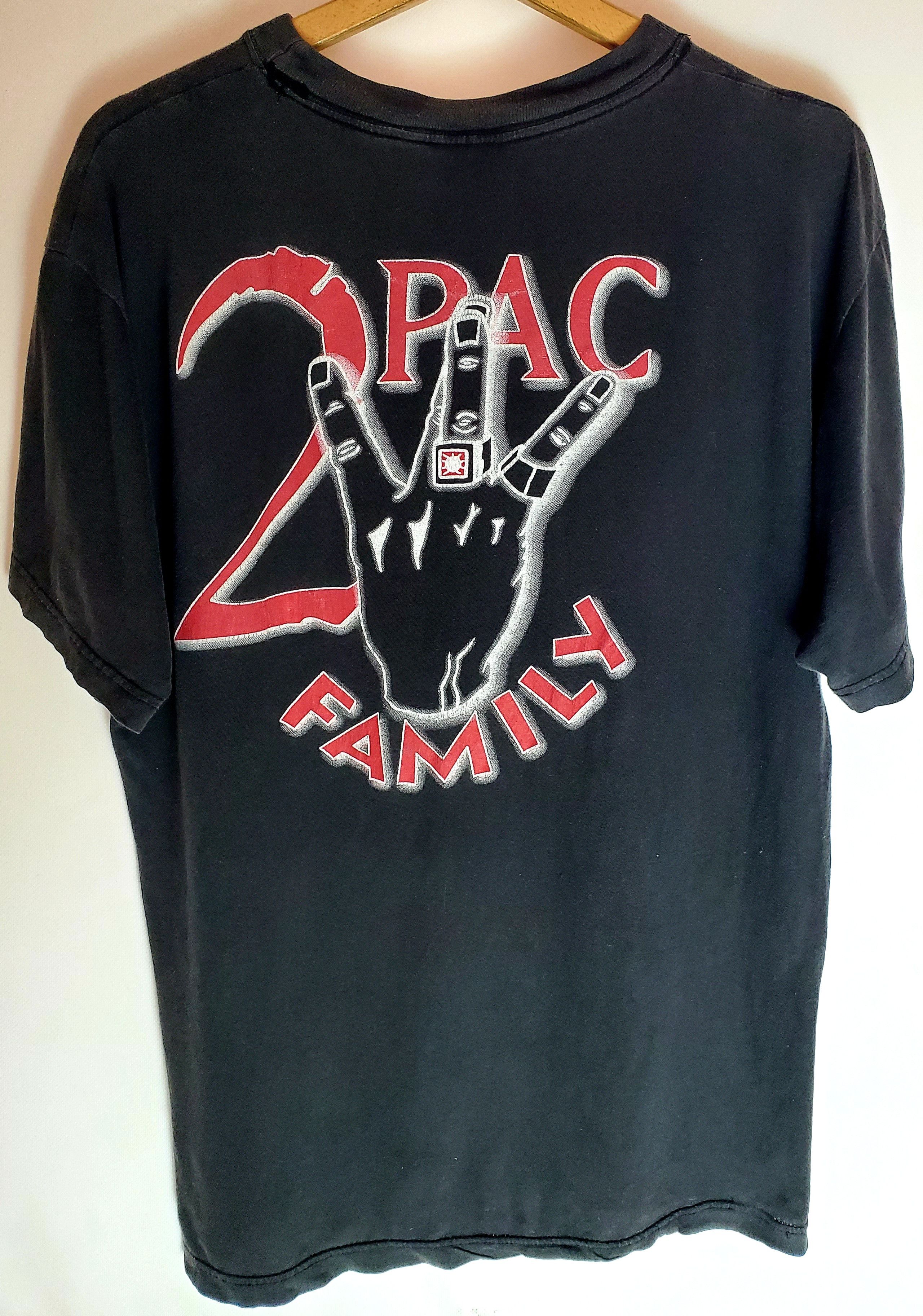 Rap Tees Vintage 90s Makaveli Family Tshirt rap tee size L Size US L / EU 52-54 / 3 - 2 Thumbnail