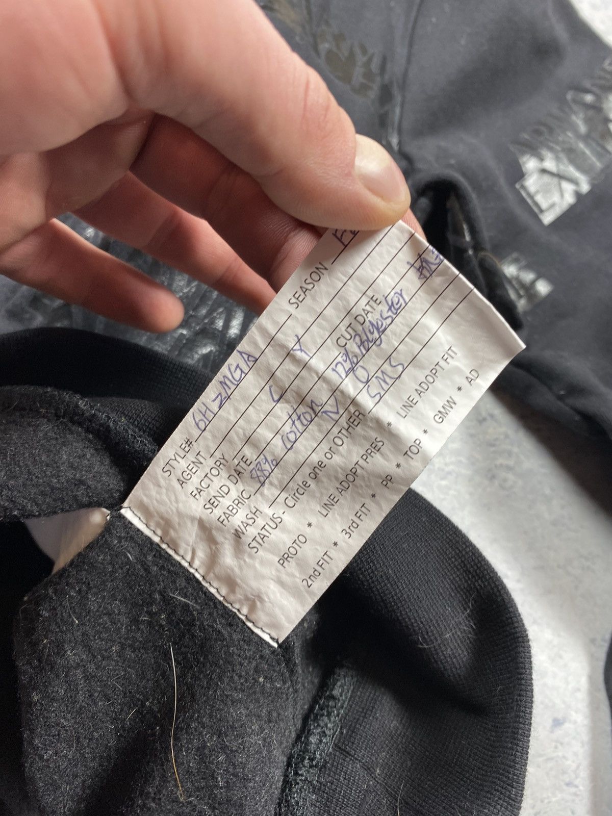 Armani Exchange Black hoodie - Armani Exchange model with embossed logo Size US M / EU 48-50 / 2 - 5 Thumbnail